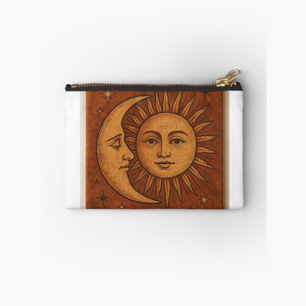 Item preview, Retro Sun and Moon  designed and sold by mhallthomsen.
