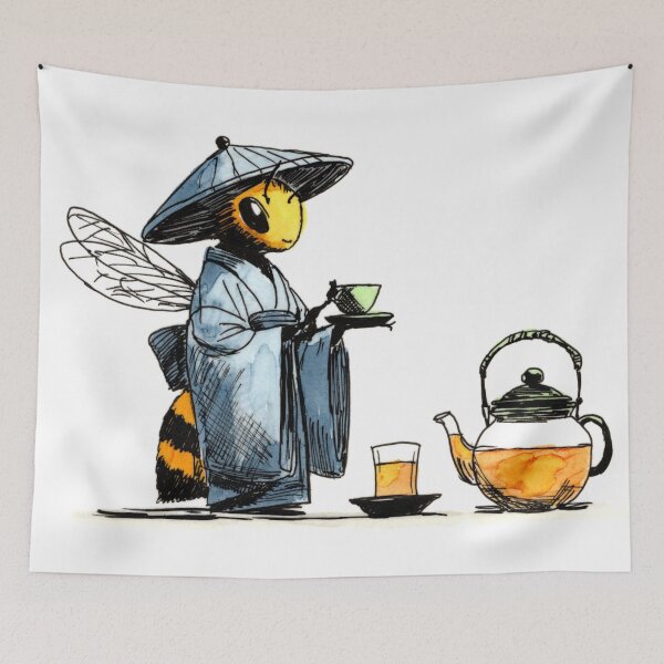 Item preview, Honey Tea designed and sold by Scribbles & Doodles by Jinx.