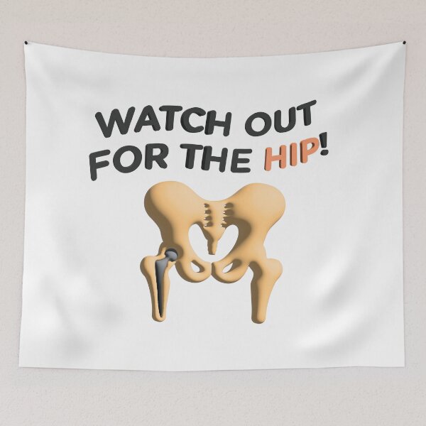 Item preview, Watch out for the hip! designed and sold by Medtalkpodcast.