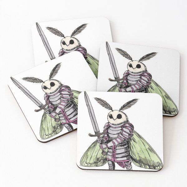 Item preview, Moth Knight designed and sold by Scribbles & Doodles by Jinx.