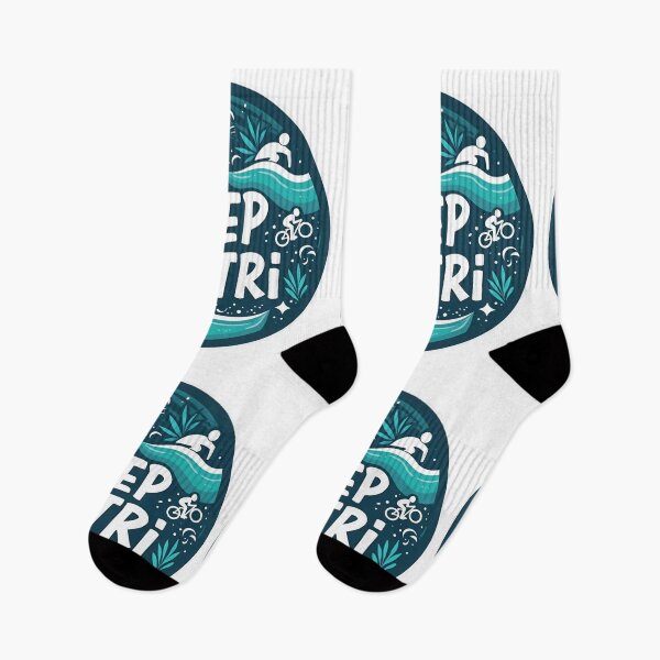 Item preview, Eat. Sleep. TRI. – Triathlon Lifestyle Sticker designed and sold by Triathlongram.