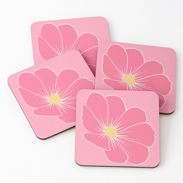 Item preview, Raspberry Kiss Cosmos | Deep Rose Wildflower Passion designed and sold by Olitvia.