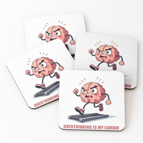 Item preview, Is It Me? - Overthinking is my cardio designed and sold by SlatoMato.