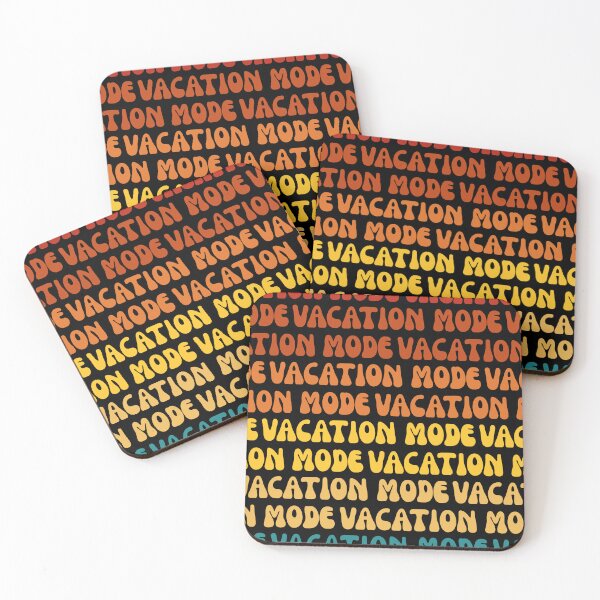 Item preview, Vacation Mode Retro text designed and sold by Slow Shop.