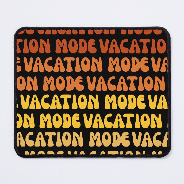Item preview, Vacation Mode Retro text designed and sold by Slow Shop.