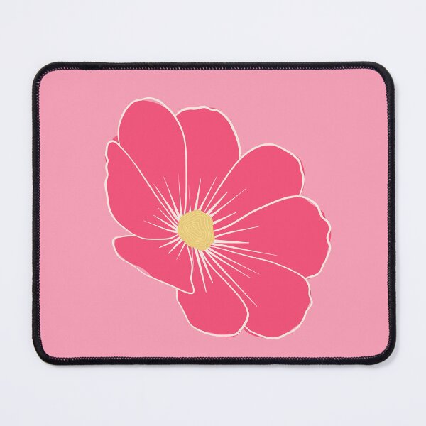 Item preview, Deep Coral Sunset Cosmos | Tropical Pink Wildflower Glow designed and sold by Olitvia.