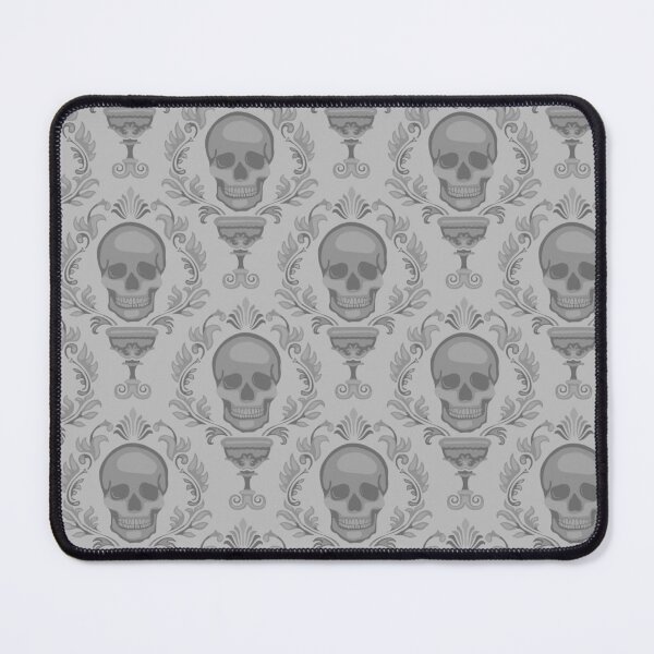 Item preview, Fancy Skulls in Shades of Gray designed and sold by Unhinged Heather.
