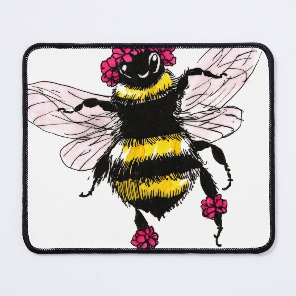 Item preview, Hula Bee designed and sold by Scribbles & Doodles by Jinx.