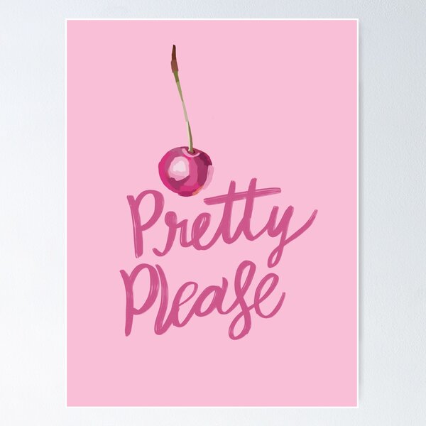 Item preview, Pretty Please Illustration designed and sold by emilybukaty0210.