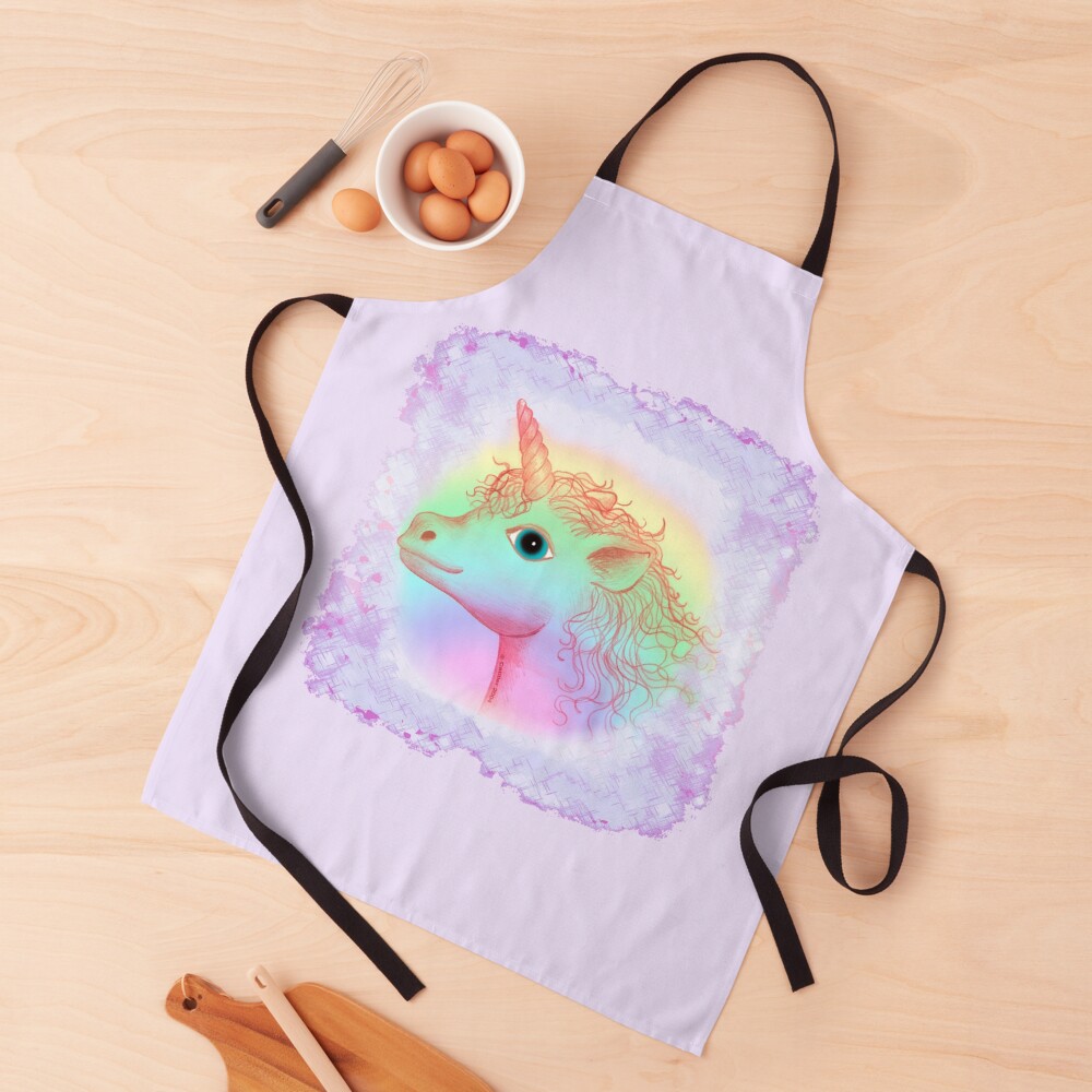 Lightning Unicorn Apron