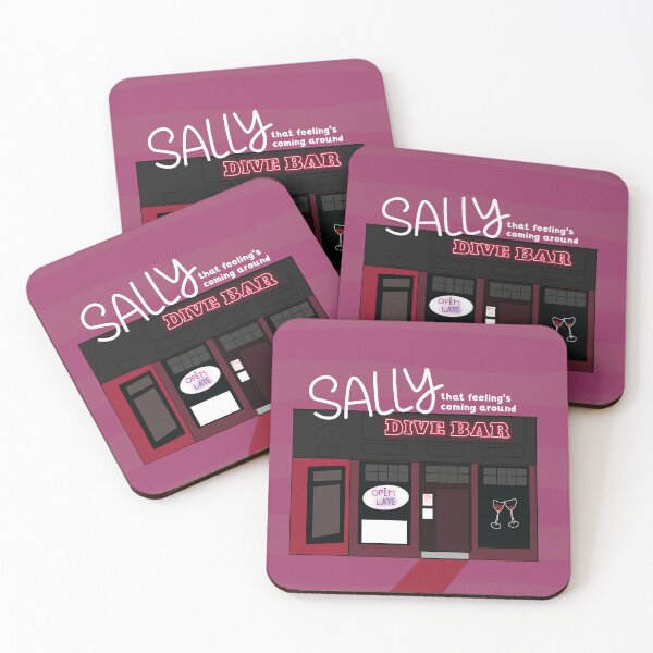 Item preview, Sally When the Wine Runs Out Illustration designed and sold by emilybukaty0210.