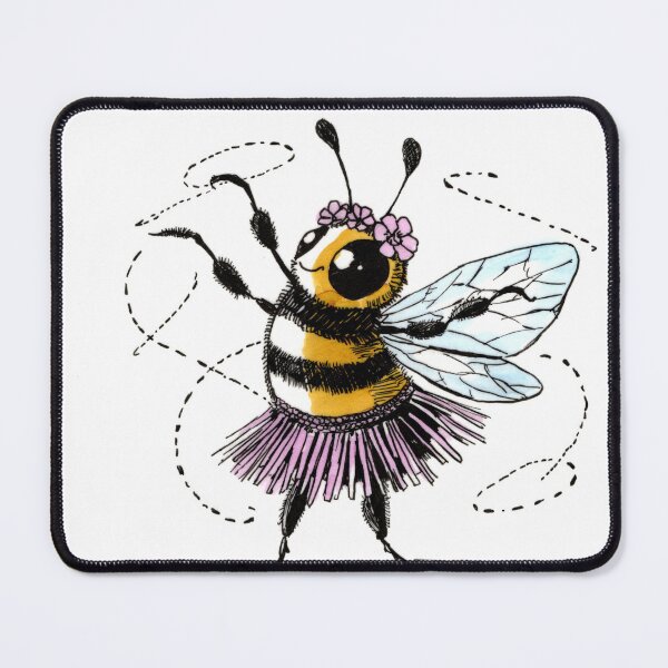 Item preview, Polynesian Dance Bee designed and sold by Scribbles & Doodles by Jinx.