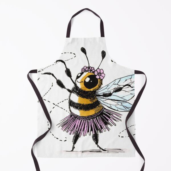 Item preview, Polynesian Dance Bee designed and sold by Scribbles & Doodles by Jinx.