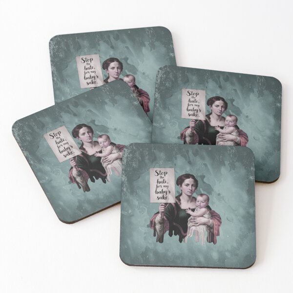 Item preview, Mother with a Message: Stop the Hate designed and sold by Getrealdesigns.
