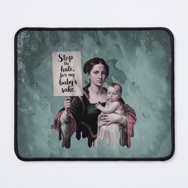 Item preview, Mother with a Message: Stop the Hate designed and sold by Getrealdesigns.