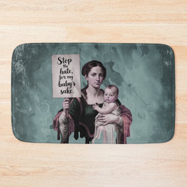 Item preview, Mother with a Message: Stop the Hate designed and sold by Getrealdesigns.