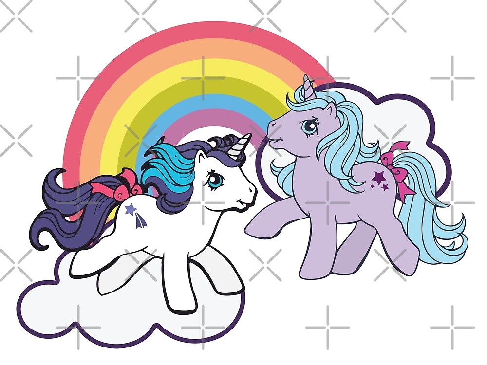 "My little pony - 80s" by hellolen | Redbubble