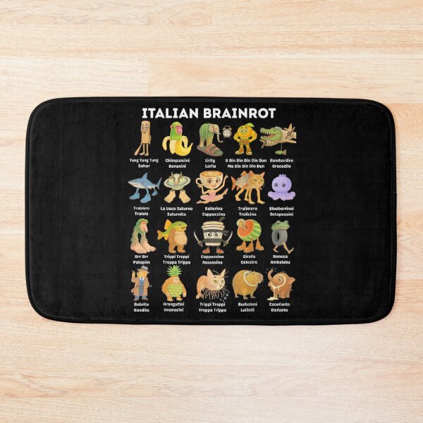 Item preview, Italian Brainrot Characters, Pastel Meme Cartoon Tee designed and sold by GenioFin.