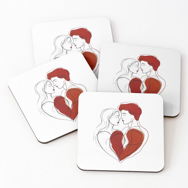 Item preview, Love Couple Heart designed and sold by Digiheart.