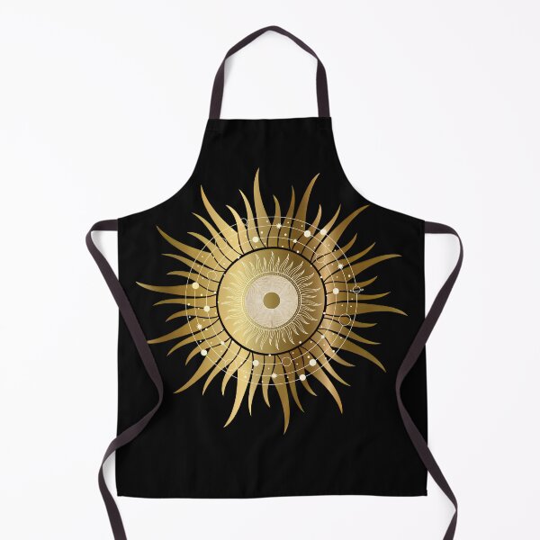 Item preview, Golden Radiant Sun - Celestial Energy Symbol designed and sold by Fadastic.