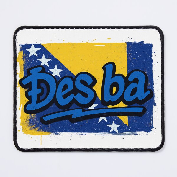 Item preview, Đes ba – Bosnia Graffiti Style Design designed and sold by nopewear..