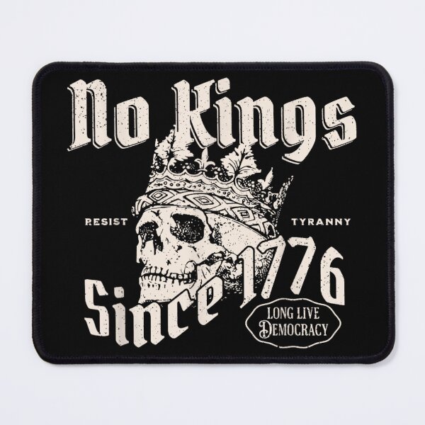 Item preview, No Kings Since 1776, Patriotic Skull Independence Shirt designed and sold by GenioFin.