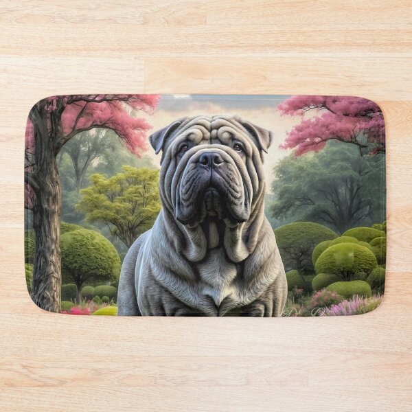 Item preview, Penelope Shar Pei Dog Portrait Painting designed and sold by Heart and Soul Studio.