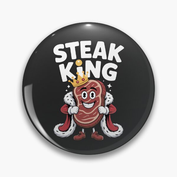 Item preview, Steak King Meat Crown Dad Women Grilling BBQ Meal Steak Love designed and sold by PurpleLoveStore.
