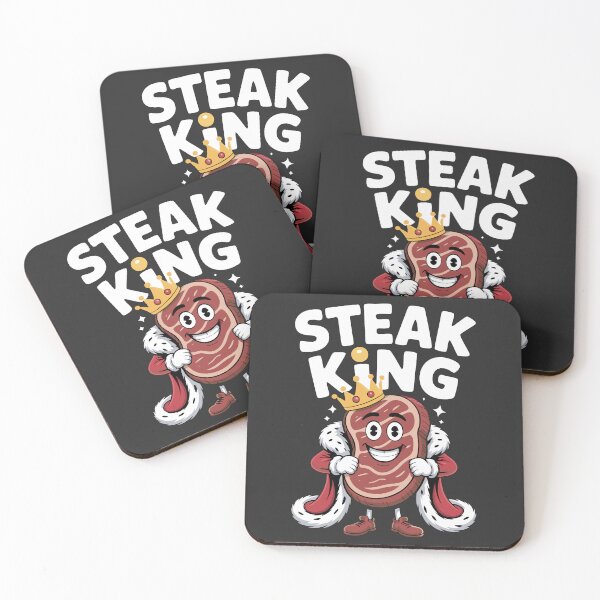Item preview, Steak King Meat Crown Dad Women Grilling BBQ Meal Steak Love designed and sold by PurpleLoveStore.