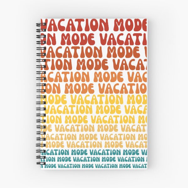 Item preview, Vacation Mode Retro text designed and sold by Slow Shop.