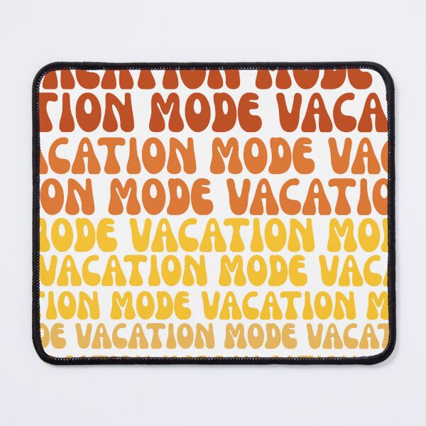 Item preview, Vacation Mode Retro text designed and sold by Slow Shop.