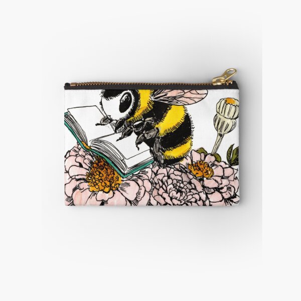 Item preview, Bee on White Flower designed and sold by Scribbles & Doodles by Jinx.