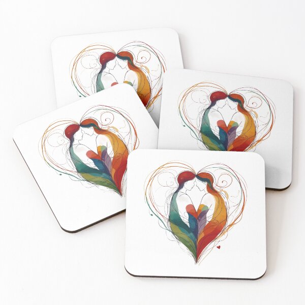 Item preview, Love Couple Heart designed and sold by Digiheart.