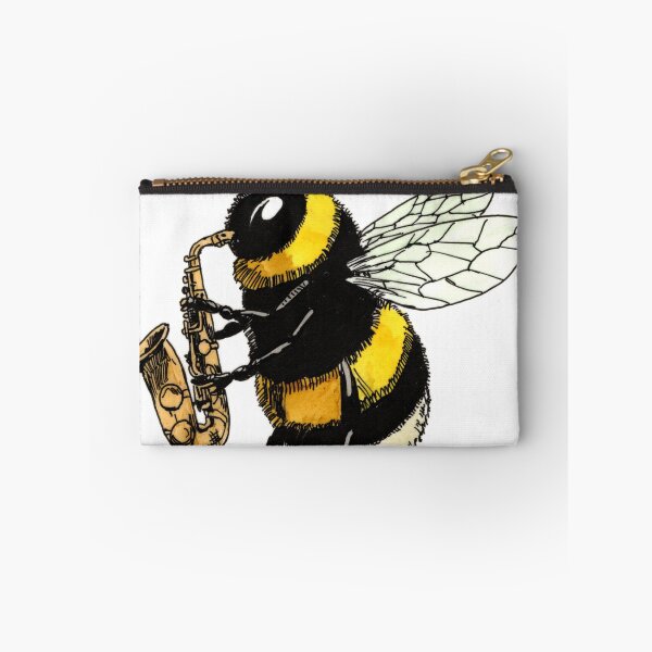 Item preview, Bee on the Sax designed and sold by Scribbles & Doodles by Jinx.