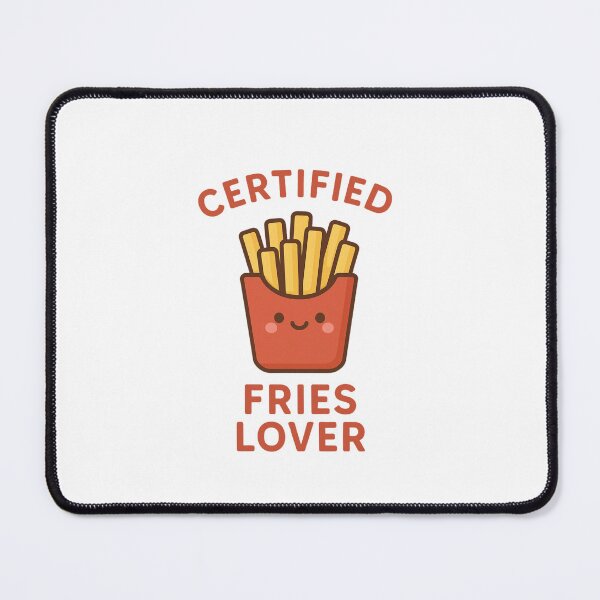 Item preview, Fries Lover | Funny Kawaii Snack Quote Design designed and sold by VeroChaos.