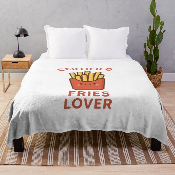 Item preview, Fries Lover | Funny Kawaii Snack Quote Design designed and sold by VeroChaos.