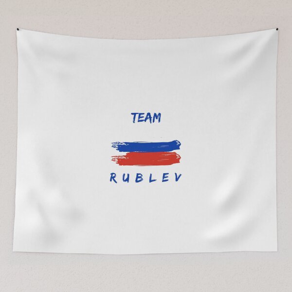 Item preview, Team Rublev - Tennis player Rublev merch designed and sold by TieBreak-Tennis.