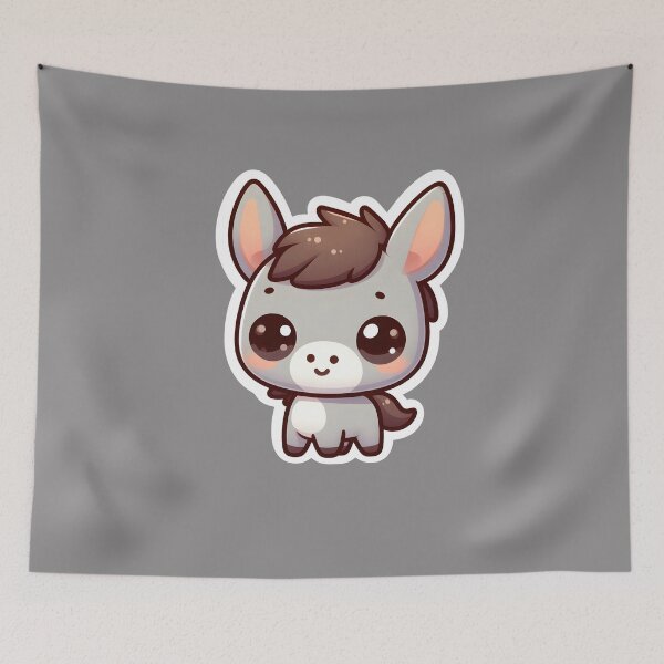 Item preview, Cute Donkey designed and sold by ArtistEmbrace.