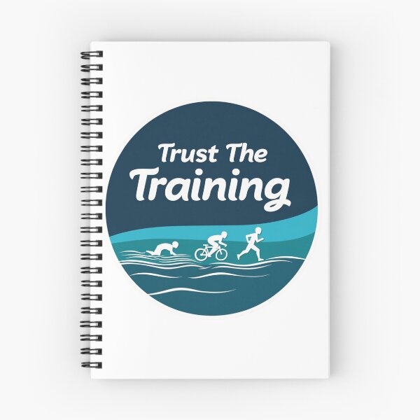 Item preview, Trust the Training – Triathlon Mindset Sticker designed and sold by Triathlongram.