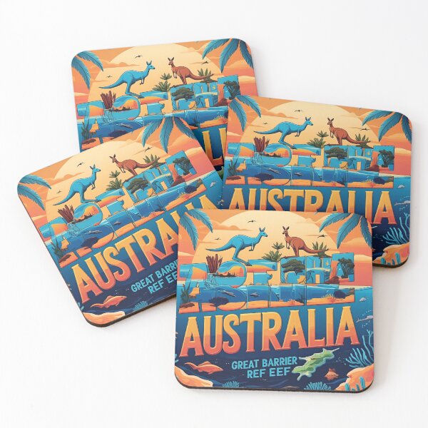 Item preview, Australia Vibes – Land Down Under Design designed and sold by MaaroufDesign.