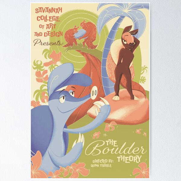 Item preview, The Boulder Theory - Winter Poster designed and sold by BoulderTheory.