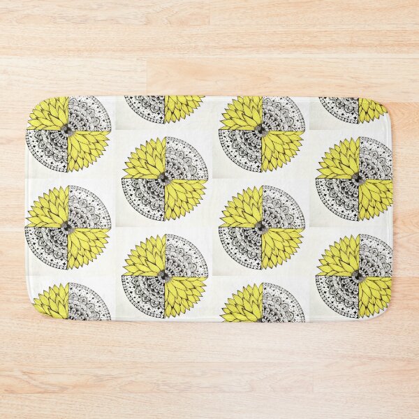 Item preview, beautiful handmade sunflower mandala design designed and sold by NivyasArtistry.