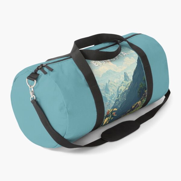 Item preview, Ethiopia Illustration Travel Art Vintage designed and sold by KrisSidDesigns.