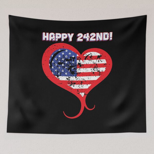 Item preview, Happy 242nd Independence Day American Flag July 4 Gift designed and sold by Barnissim.