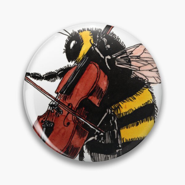 Item preview, Cello Bee Concert designed and sold by Scribbles & Doodles by Jinx.