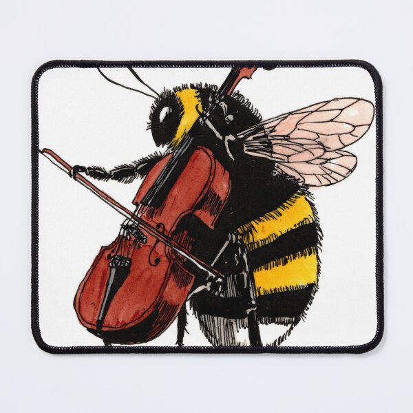 Item preview, Cello Bee Concert designed and sold by Scribbles & Doodles by Jinx.