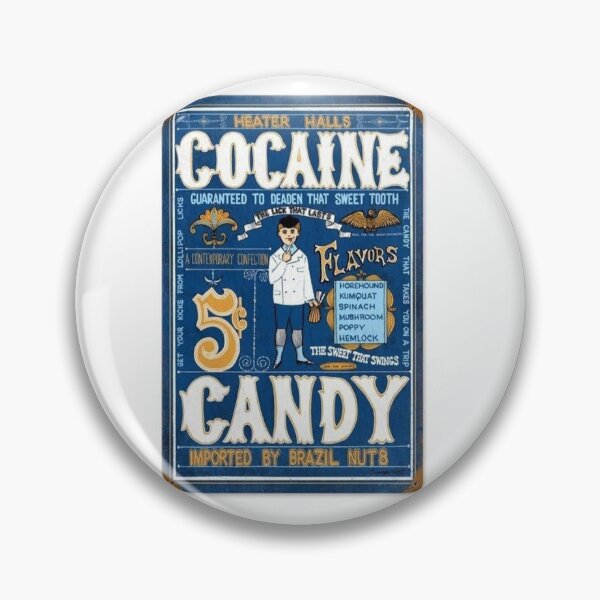 Item preview, Vintage Spoof Advert for Cocaine Candy! designed and sold by IanBakerToons.