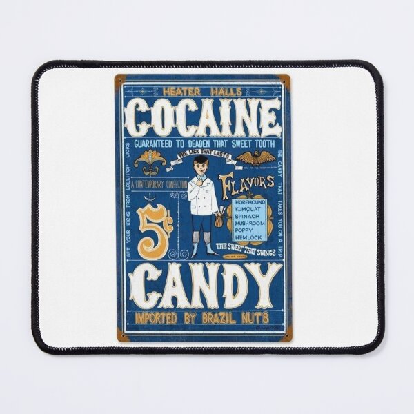 Item preview, Vintage Spoof Advert for Cocaine Candy! designed and sold by IanBakerToons.