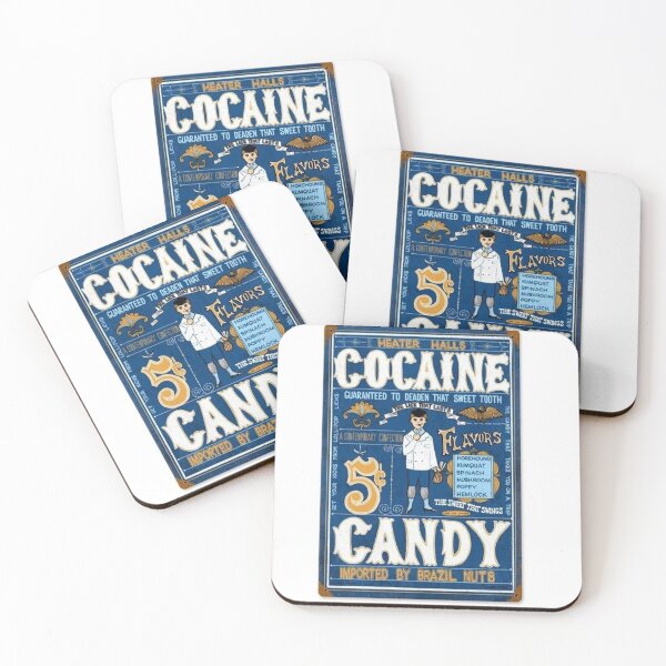 Item preview, Vintage Spoof Advert for Cocaine Candy! designed and sold by IanBakerToons.