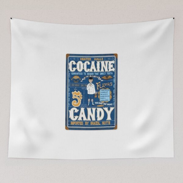 Item preview, Vintage Spoof Advert for Cocaine Candy! designed and sold by IanBakerToons.